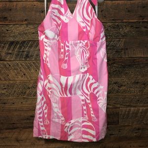 Girls size 12 Lilly Pulitzer halter dress